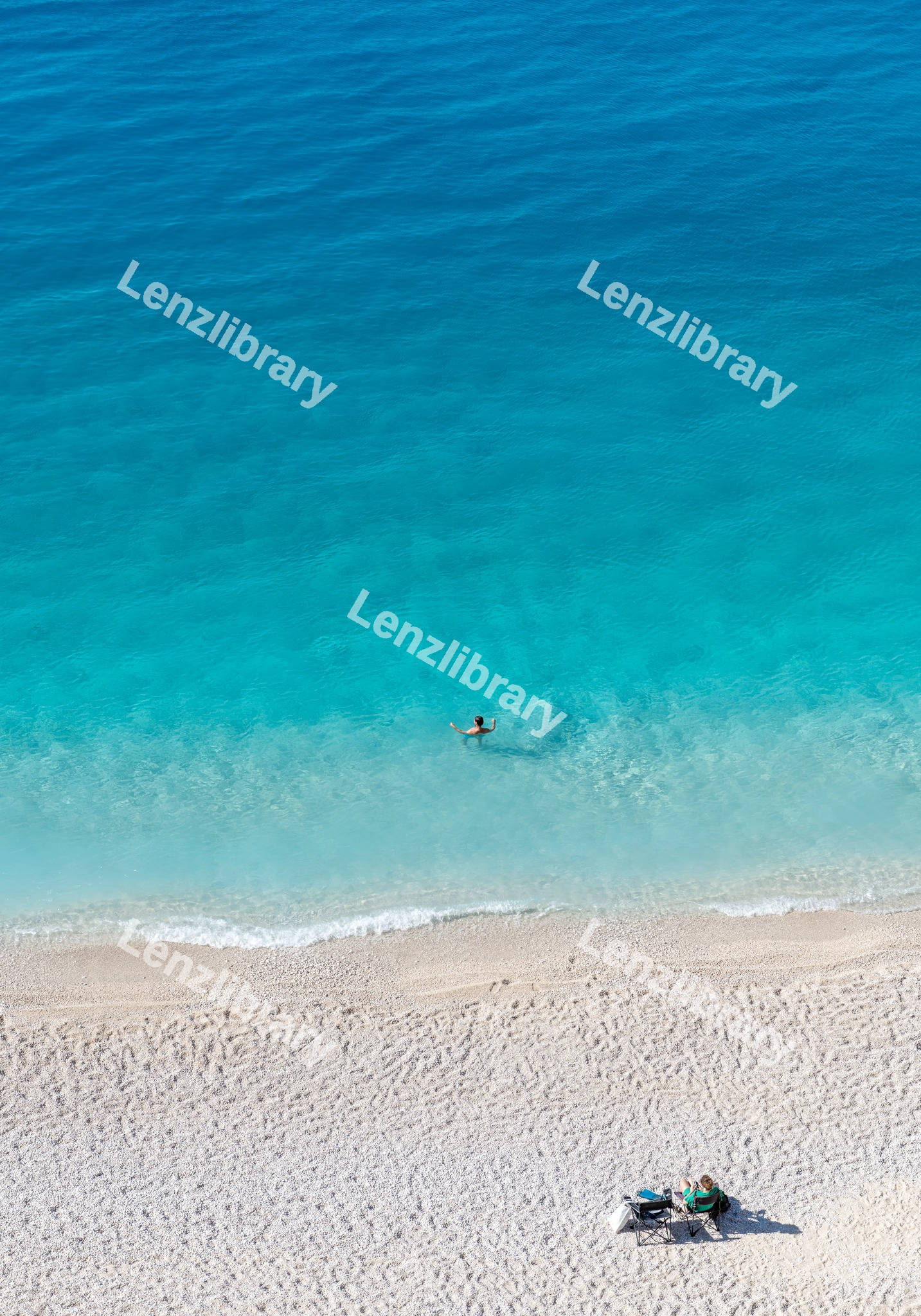 Sandy Beach with crystal water